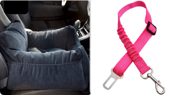 Cat Dog Car Seat - Dog Cat - (Washable) - (4 Color Options) - (22 Harness/Seat Sets) - (While Supplies Last)
