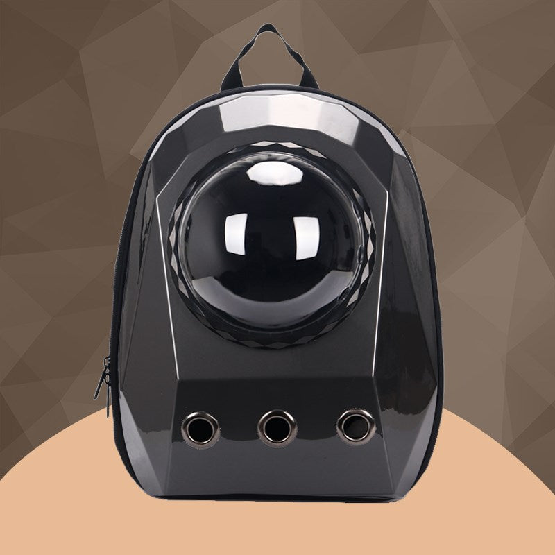 Travel Space Capsule Pet Carrier - Cat - (Black) - (up to 14 lbs) - (S) - (While Supplies Last)