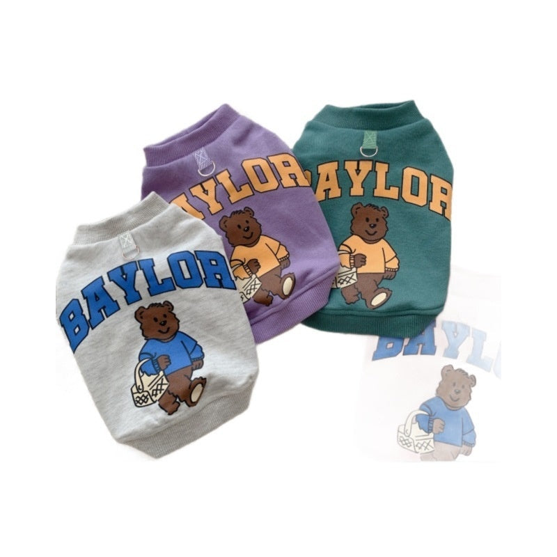 Baylor Bear Fleece-lined Sweatshirt - Dog and Adult - (8 Color Options) - (XS-7XL)
