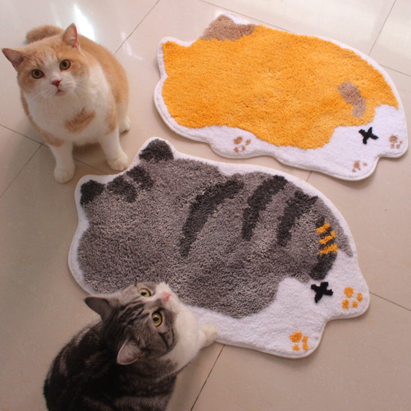 Non-slip Pet Floor Mats - Cat - (8 Cartoon Styles)
