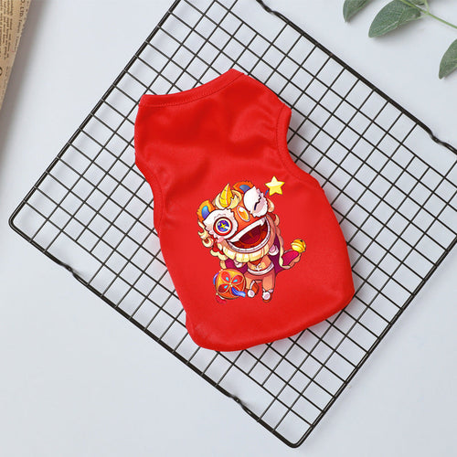 Casual Summer Vest - Dog Cat - (3 Color/Pattern Options) - (XS-XXL)