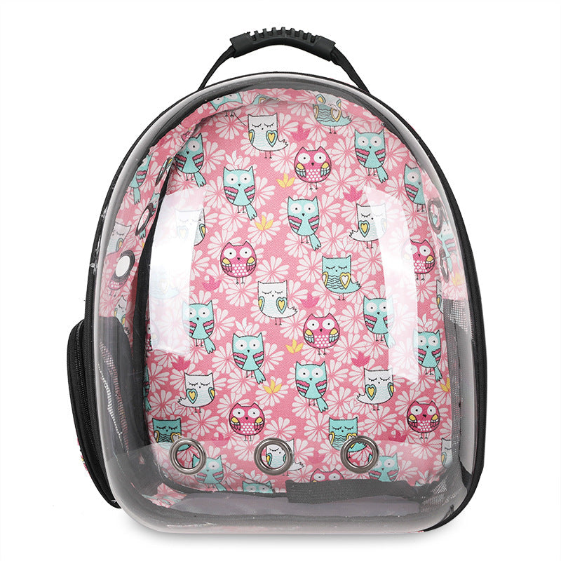 Space Bubble Pet Carrier Backpack - Dog Cat - (8 Color Options) - (3 Styles) - (Breathable) - (Comfortable)
