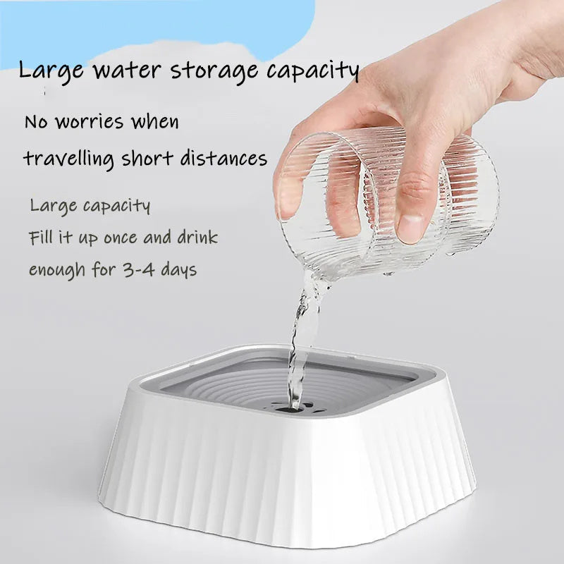 Floating Bowl Water Fountain - Dogs - (5 Color Options) - (5 Color Options)