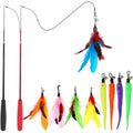 Interactive Toy Wand - Cat - (11-Pack)
