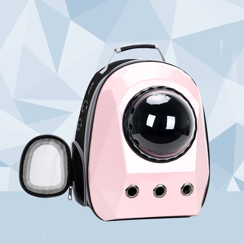 Travel Space Capsule Pet Carrier - Cat - (Black) - (up to 14 lbs) - (S) - (While Supplies Last)