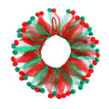 Christmas Tulle Collar - (Red & Green) - (Sm & Lg) - Dog Cat   (While Supplies Last)