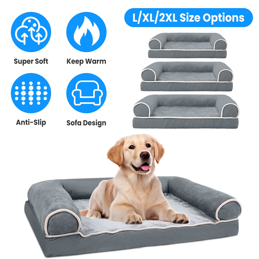 Pet Bed - Dog - ( Cozy and Supportive) -  (L-2XL)     -  (GBruno) - (While Supplies Last)