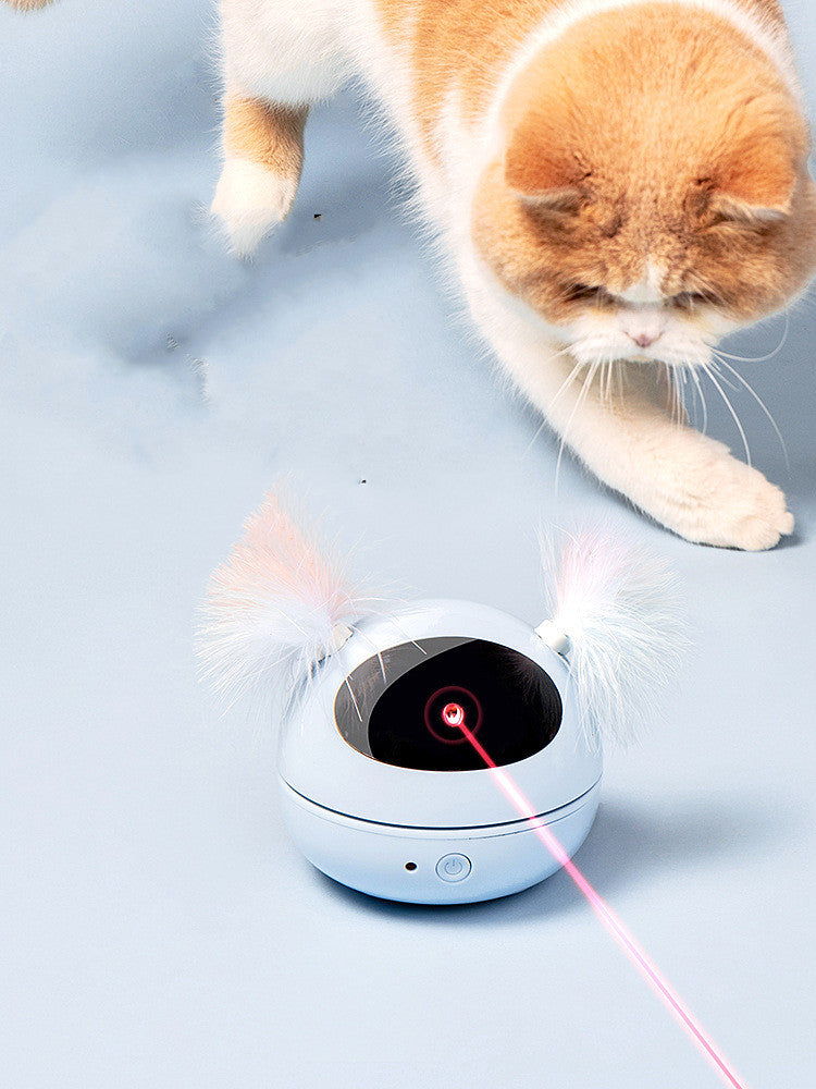 Automatic Electric Laser Beam Teaser Toy - Cat - (4 Color Options)