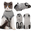 Post Surgery Anti-Licking Sterilization Vest - Cat - (XS-M)