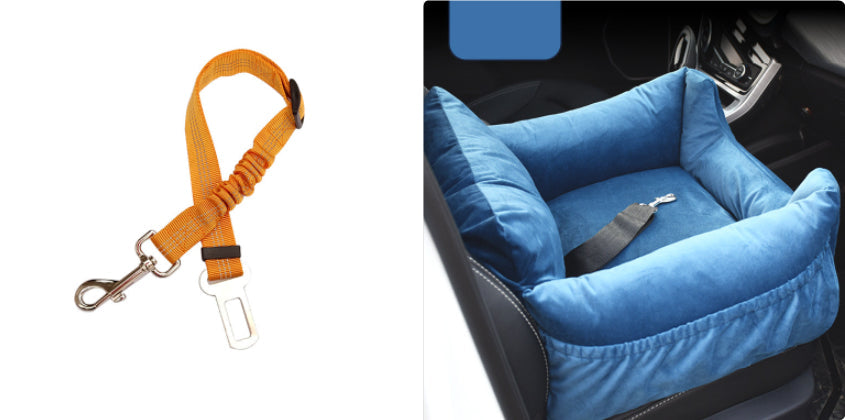 Cat Dog Car Seat - Dog Cat - (Washable) - (4 Color Options) - (22 Harness/Seat Sets) - (While Supplies Last)
