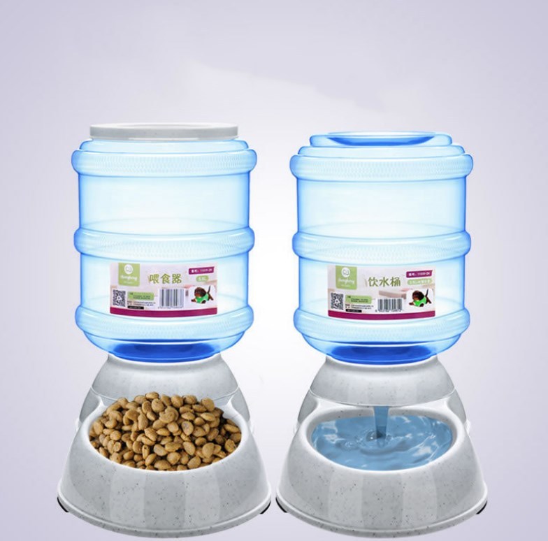 Automatic Water or Food Dispenser - Dog - (Large Capacity) - (3.5L, 11L)