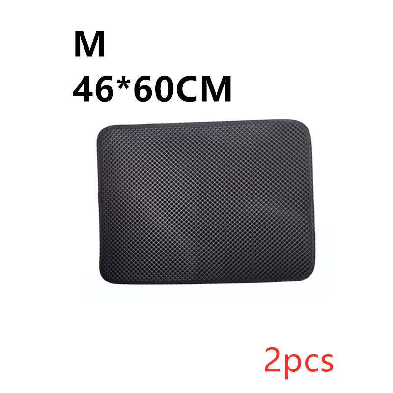 Litter Mat Keeps Paws Clean - Cat - (Black, Grey) - (XS-L) - (While Supplies Last)