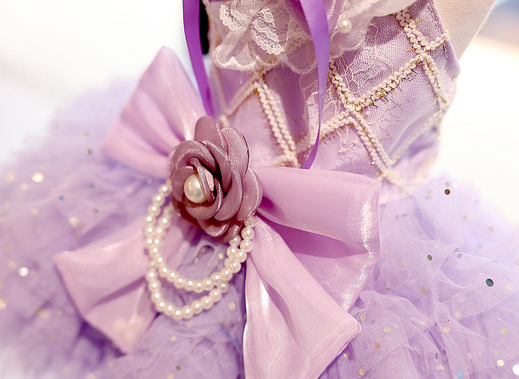 Luxury Fairy Princess Tutu Wedding Dress - Dog - (XS-XL) - (Lavender Purple) - (While Supplies Last)