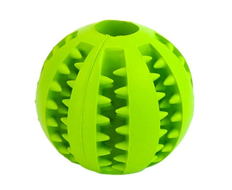 Rubber Watermelon Ball  - Dog - (Rubber Toy) - (6 Color Options) - (S,M)