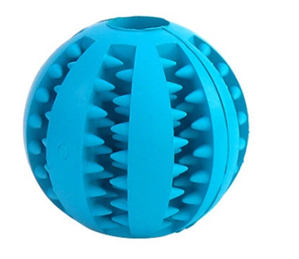 Rubber Watermelon Ball  - Dog - (Rubber Toy) - (6 Color Options) - (S,M)