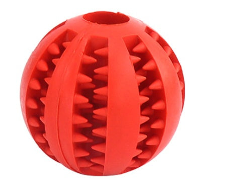 Rubber Watermelon Ball  - Dog - (Rubber Toy) - (6 Color Options) - (S,M)