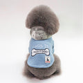 "This is My Food" Warm Hooded Coat - Dog - (Blue, Wine Red) - (S-XXL)