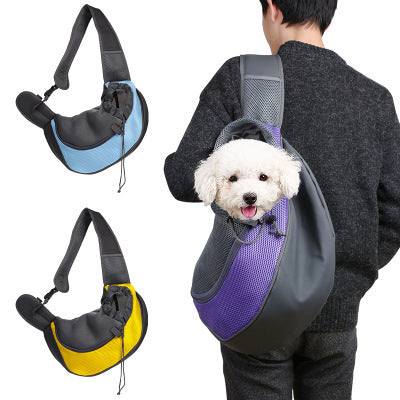 Shoulder Pet Travel Bag - Dog Cat - (8 Color Options) - (S, M) - (Stylish)