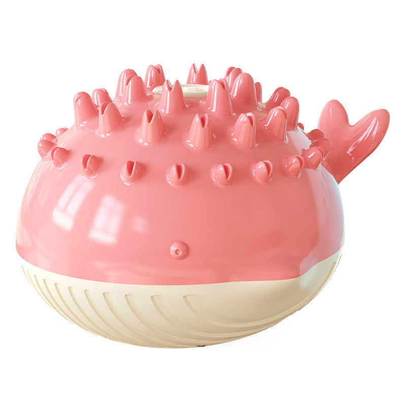 Water Spraying Ball Toy - Dog  (Ball Floats) - (4 Color Options)