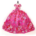 Rosy Bloom Princess Couture Dress - Princess Dog - (XS-XL) and Customizable  - (While Supplies Last)