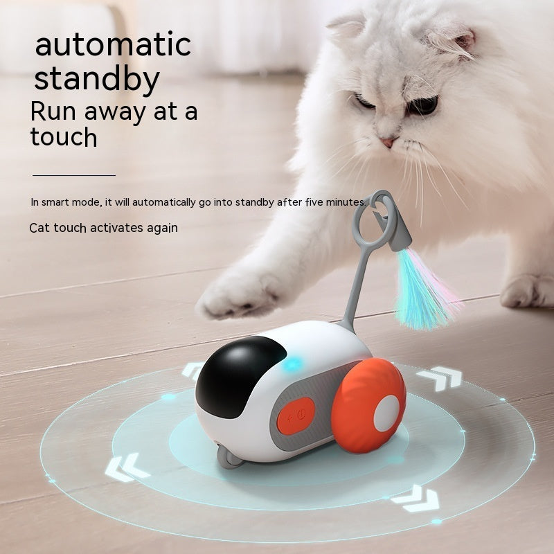 Interactive Car Toy - Cat - (Remote Control) - (Orange, Blue) - (7 Options) - (While Supplies Last)