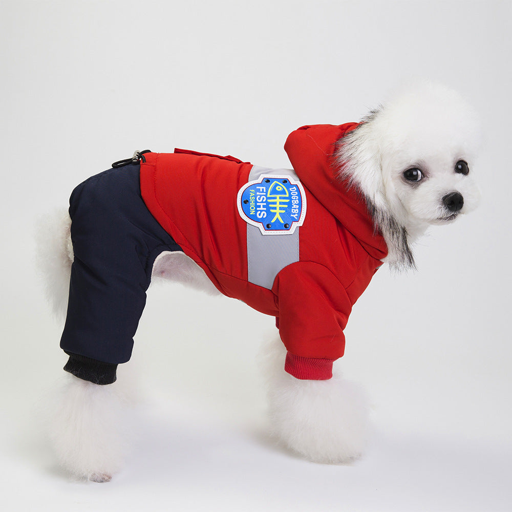 Hooded Snow Coat - Dog - (3 Color Options) - (S-XXL)