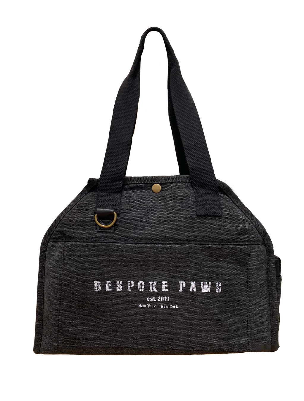 The Daily Pet Carrier Bag— Dog Cat - (Lightweight) - (Packable Luxury for Life on the Go) - (Black) - (S,M)