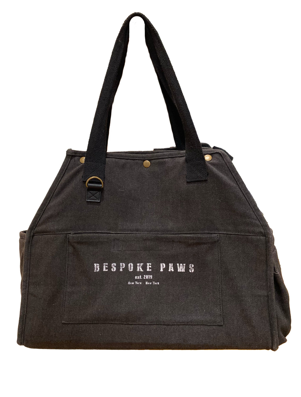 The Daily Pet Carrier Bag— Dog Cat - (Lightweight) - (Packable Luxury for Life on the Go) - (Black) - (S,M)