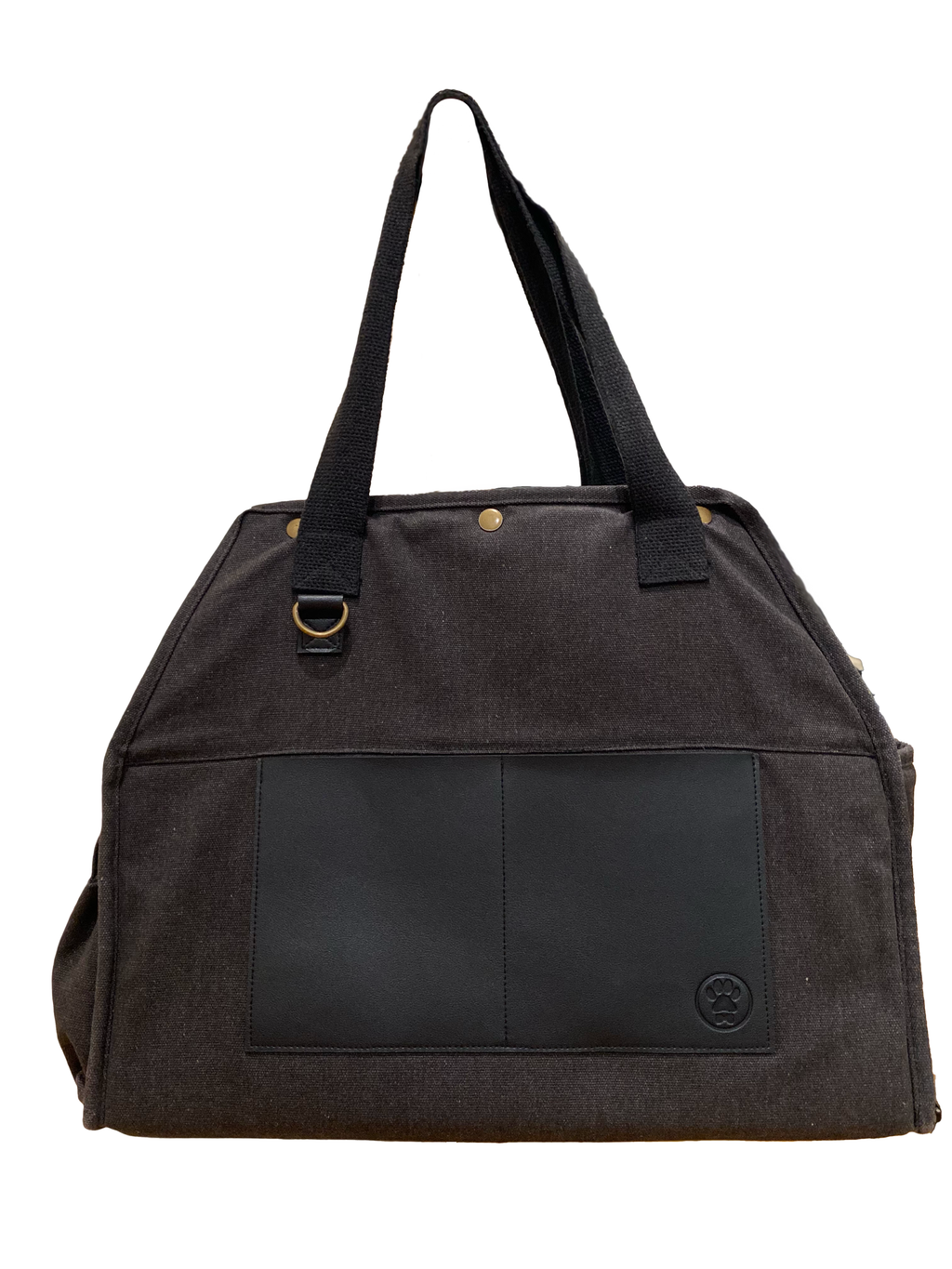 The Daily Pet Carrier Bag— Dog Cat - (Lightweight) - (Packable Luxury for Life on the Go) - (Black) - (S,M)