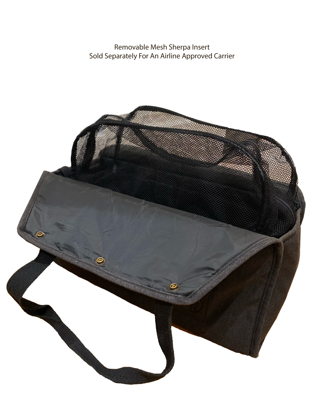 The Daily Pet Carrier Bag— Dog Cat - (Lightweight) - (Packable Luxury for Life on the Go) - (Black) - (S,M)