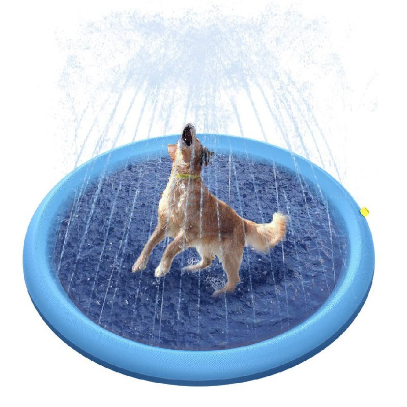 Non-Slip Summer Fun Splash Pad For Kids And Dogs