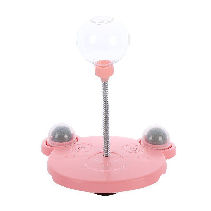 Non-Slip Feeder and Play Toy - Cat - (Pink, Blue)