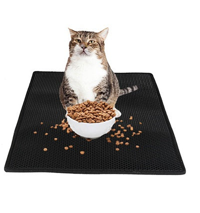 Durable Honeycomb Design Litter Mat - Cat - (3 Color Options) - (Urine Proof) - (S-L)