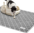 Premium Non-Slip Litter Mat - Cat -  (35" x 23") - (Grey - (While Supplies Last)