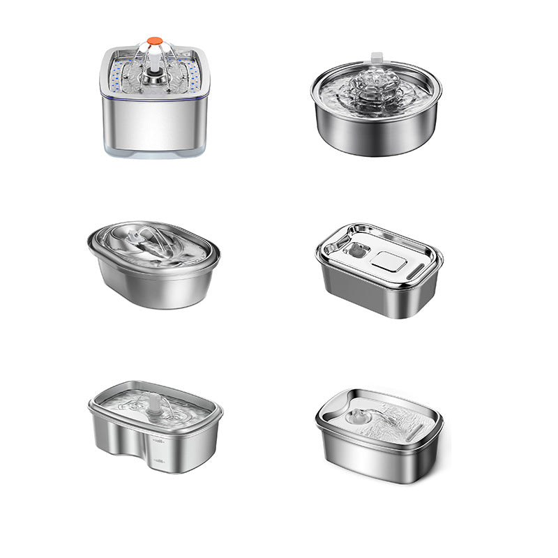 Automatic Water Circulation and Filtration - Dog Cat - (3.2 L) - (15 Style Options) - (3 Color Options)