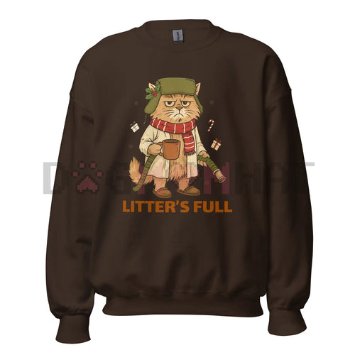 'Litter's Full' Sweatshirt - Unisex - (13 Color Options) (S-3XL)