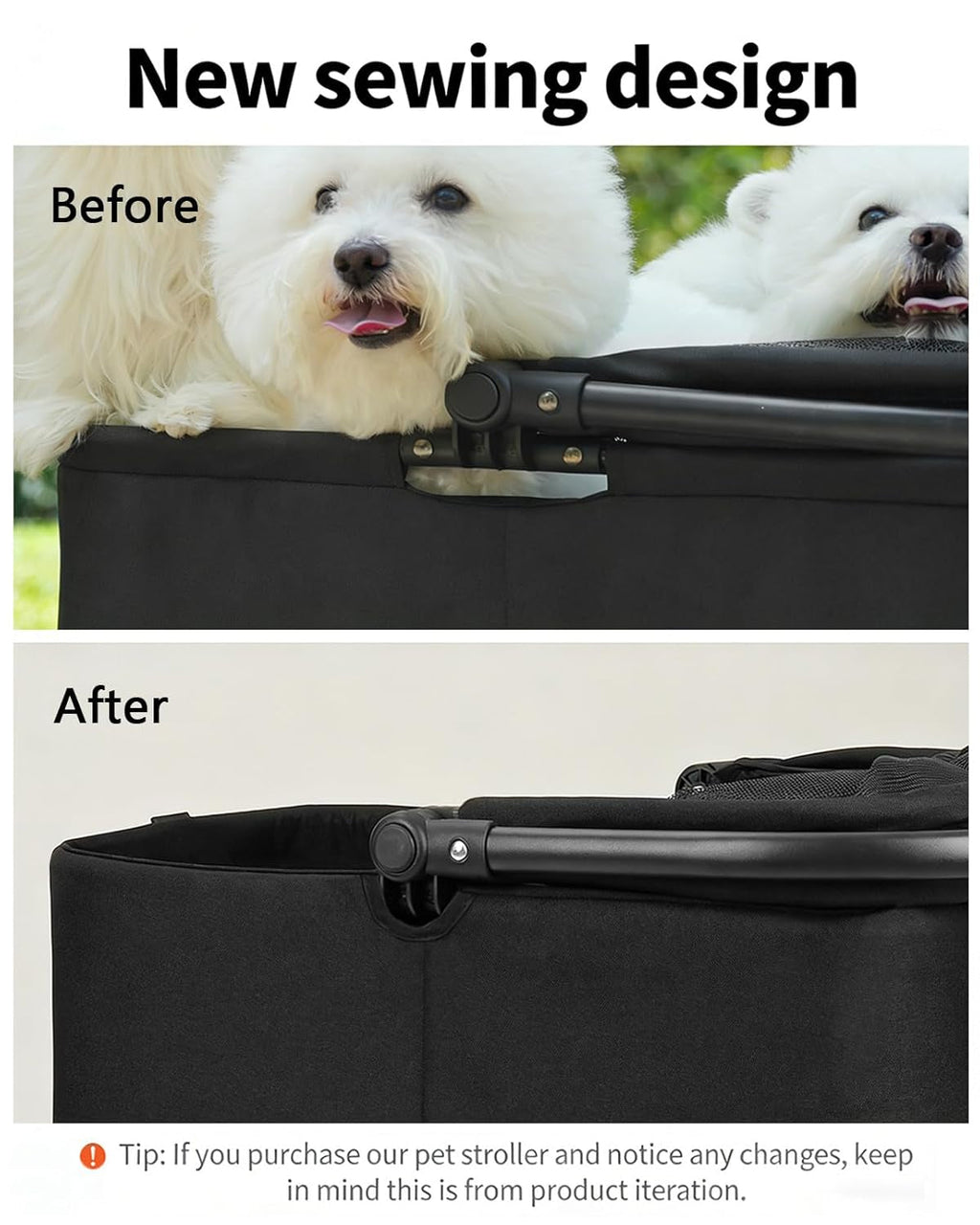 2-in-1 Pet Stroller with a  Pet Carrier Crate - Dog Cat - (Foldable) - (4 Size/4 Style Options) - (Black) - (While Supplies Last)