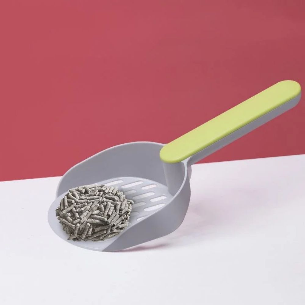 Litter Box Shovel - Cat - (3 Color Handle Options)
