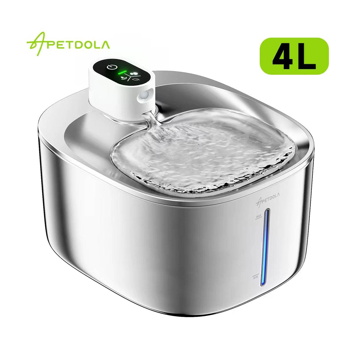 Wireless Auto Sensor Cat Dog Drinking Fountain with Battery