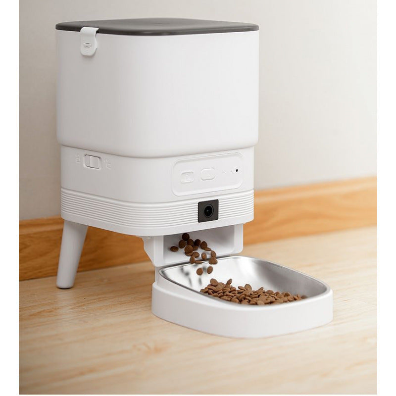 Automatic Smart Feeder with Remote Control - Dog Cat  (4L) - (Dry Food Only)