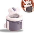 Double Pocket Pet Shoulder Carrier Bag - Dog Cat - (Grey, Pink) - (S,M,L)