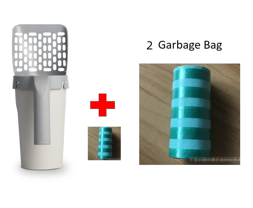 Litter Shovel and Bags - Cat -  (1-15 Bag Option)