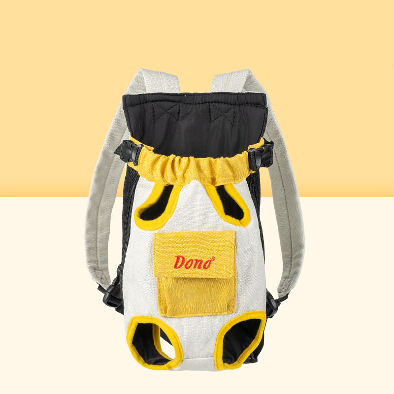 Hands-Free Chest Travel Sling Pet Carrier - Dog Cat - (4 Color Options) - (S-2XL)