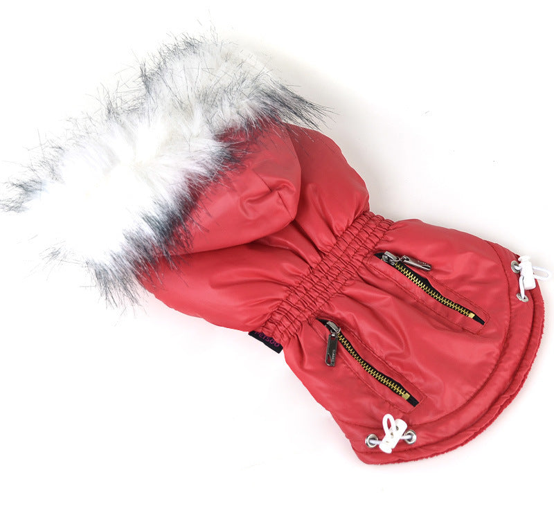 Padded Cotton Clothes with Zipper - Dog Cat - (XS-XXL) - (9 Color/Style Options)