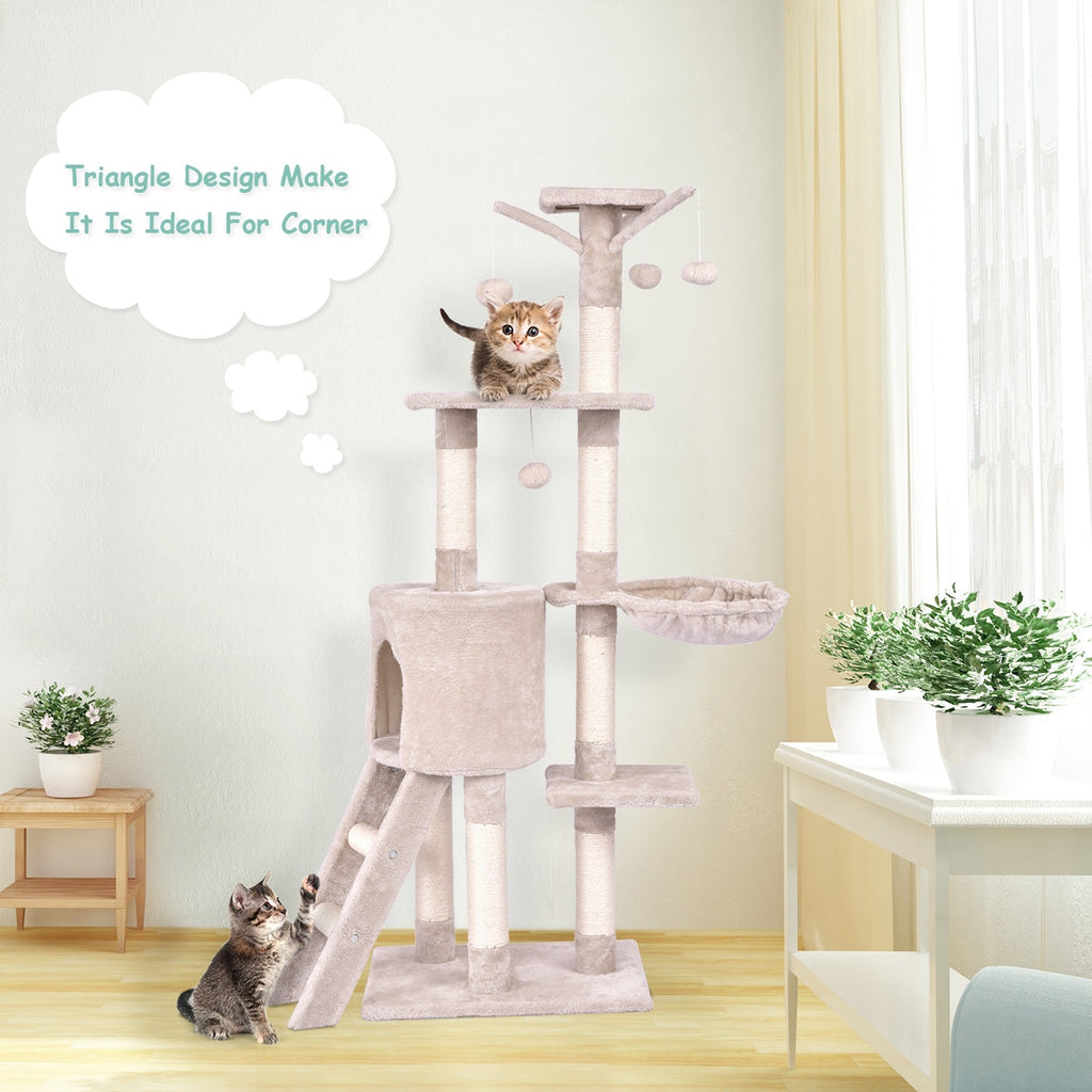 Condo Scratching Posts Ladder Cat Play Tree