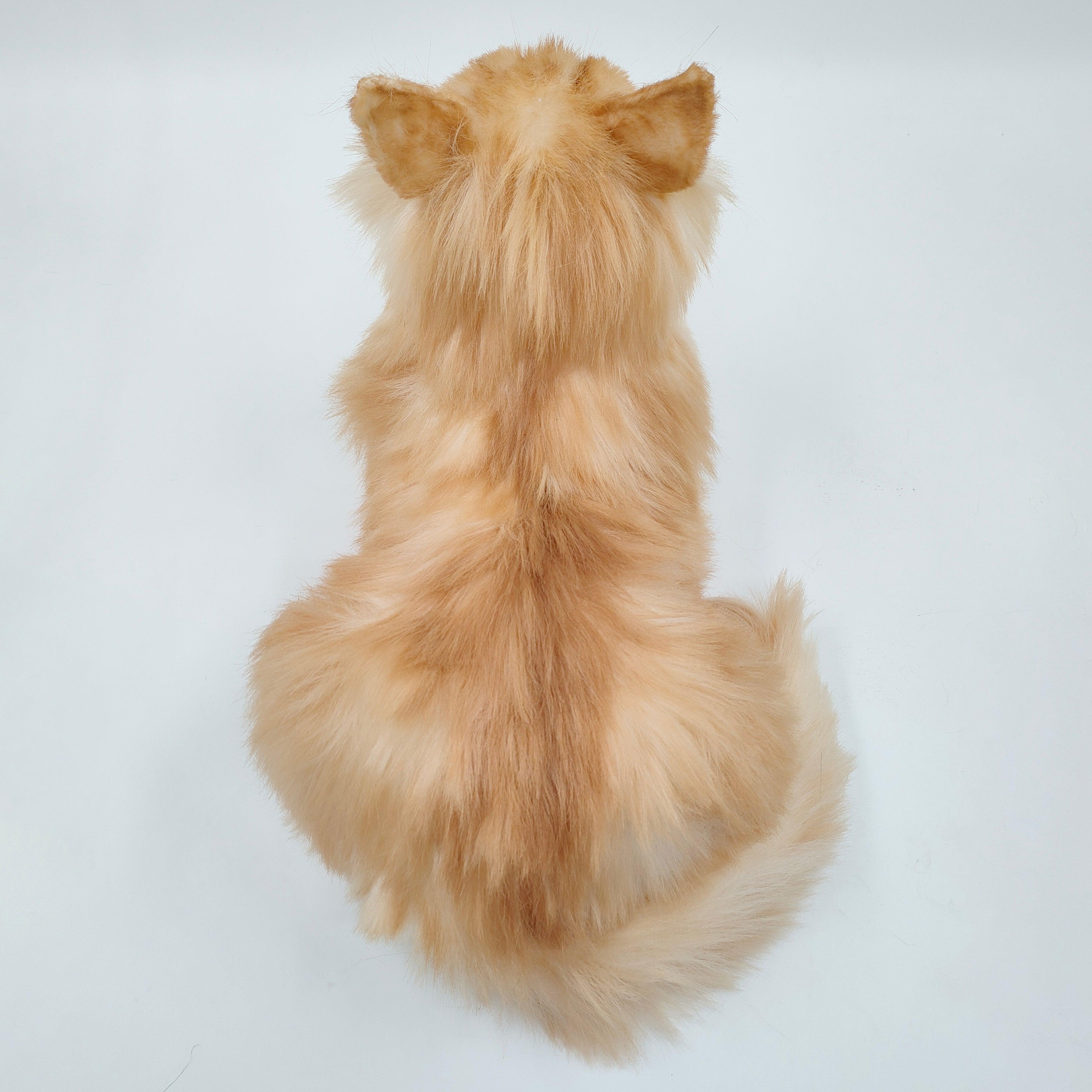 Realistic Orange Plush Cat Companion - Child, Adult - (Weighted, Not Weighted)