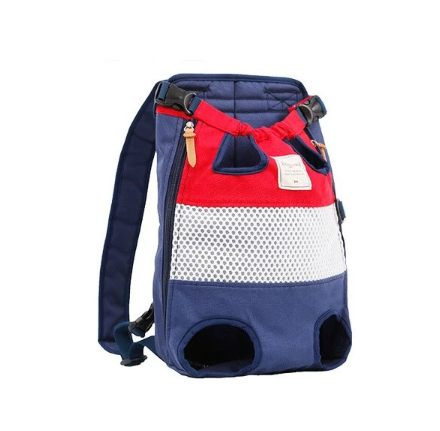 Front-Worn Pet Carrier Backpack - Dog Cat - (4 Color Options) - (Hands-Free)