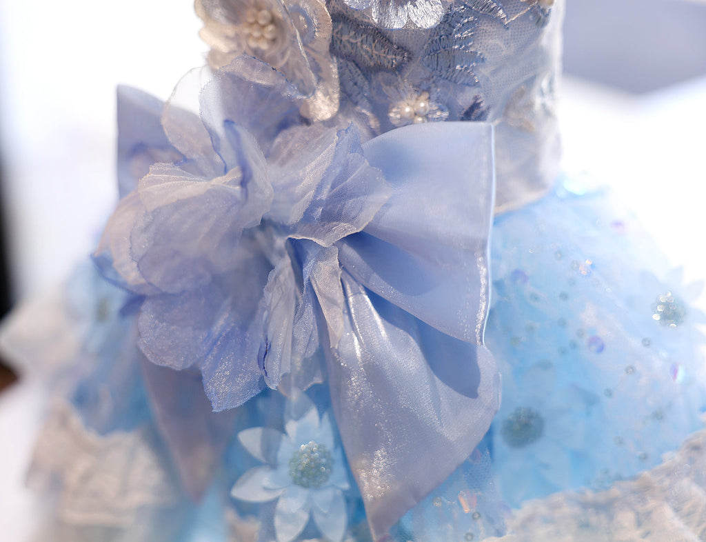 Feather Dream Princess Dress - Dog - (5 Color Options) (XS-XL) and Customizable - (While Supplies Last)