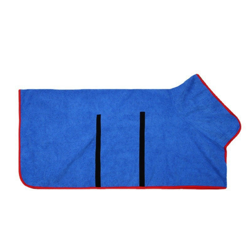 Grooming Towel Robe - Dog Cat - (Fast Absorbing) - (Adjustable) - (7 Color Options) - (XS-3XL)
