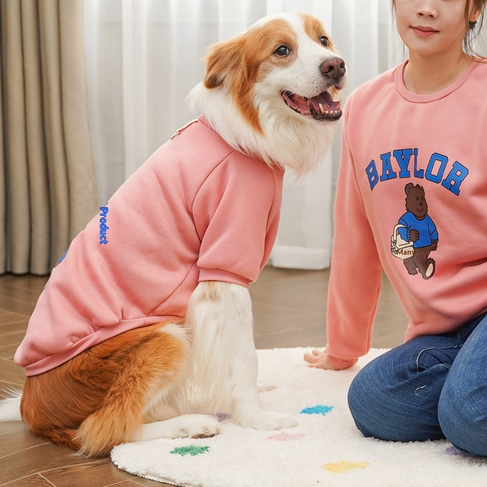 Baylor Bear Fleece-lined Sweatshirt - Dog and Adult - (8 Color Options) - (XS-7XL)
